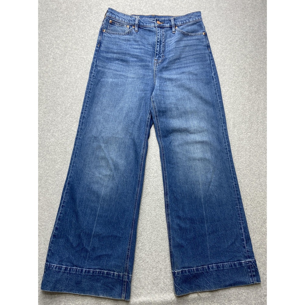J. Crew Blue Flare & Wide Leg Jeans